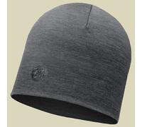 Buff Merino Heavyweight Beanie, solid grey