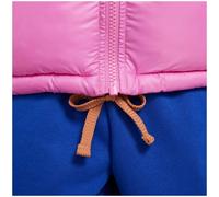 Heavyweight Synthetic Fill EasyOn Therma-Fit Repel Loose Hooded Kinder Weste, pink, Gr. XL