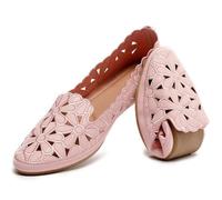 HEAWISH Damen-Ballerinas mit Blumenmuster