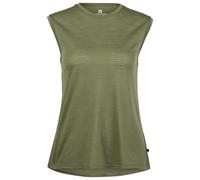 Heber Peak - Women's MerinoMix150 PineconeHe. Loose Tank - Merinoshirt, Gr. XXL, oliv (LuckyGreen)
