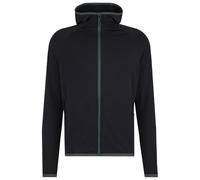 Heber Peak - MerinoBlend SaplingHe. Zip Hoody - Zip-Hoodie, Gr. M, schwarz (Black)