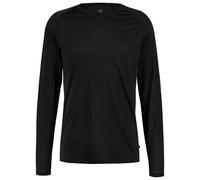 Heber Peak - MerinoCool165 EvergreenHe. L/S - Merinoshirt, Gr. 4XL, schwarz (Black)