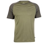 Heber Peak - MerinoCool165 EvergreenHe. T-Shirt - Merinoshirt, Gr. 3XL, oliv (OliveNights/LuckyGreen)