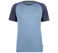 Heber Peak - MerinoCool165 EvergreenHe. T-Shirt - Merinoshirt, Gr. XL, blau (DarkNightBlue/SmokeNavy)
