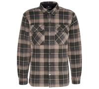 Heber Peak - TimberHe. Fleece Check Shirt - Hemd, Gr. M, grau (Rocks/Multi)