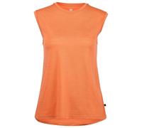 Heber Peak - Women's MerinoMix150 PineconeHe. Loose Tank - Merinoshirt, Gr. M, orange (SunsetOrange)