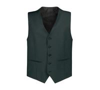 HECHTER PARIS Weste Herren Slim Fit V-Ausschnitt Schurwoll-Stretch grün, 52