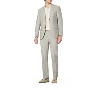 HECHTER PARIS Anzug Herren Slim Fit Schurwoll-Stretch beige, 50