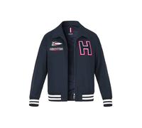 HECHTER PARIS Blouson Herren Umlegekragen Baumwolle blau, 48 (S)