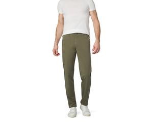 HECHTER PARIS Chino Herren Slim Fit Baumwolle grün, 34/34