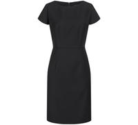 Hechter Paris Corporate Kleid Tailored Modern Fit Uni, Bekleidungsgröße: 38, Farbe: Schwarz
