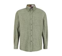 HECHTER PARIS Hemd Herren Regular Fit Langarm Flanell grün, XL