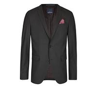 HECHTER PARIS Herren Jacket NOS XTEN SF Blazer, schwarz, 58