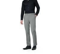 HECHTER PARIS Hose Herren Regular Fit Schurwoll-Stretch grau, 50