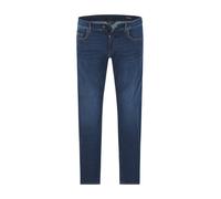 HECHTER PARIS Hose Herren Regular Fits Baumwoll-Stretch blau, 33/34