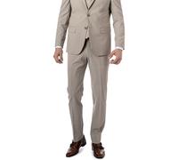 HECHTER PARIS Hose Herren Slim Fit Schurwoll-Stretch beige, 50