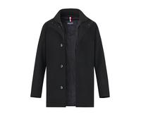 HECHTER PARIS Jacke Herren Stehkragen Wolle schwarz, 54 (XL)