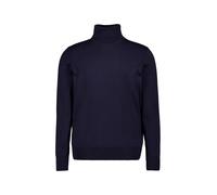 HECHTER PARIS Rollkragenpullover Herren Regular Fit Baumwolle blau, M