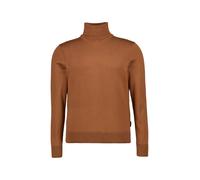 HECHTER PARIS Rollkragenpullover Herren Regular Fit Baumwolle braun, XL