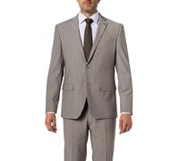 HECHTER PARIS Sakko Herren Regular Fit Reverskragen Schurwoll-Stretch beige, 25