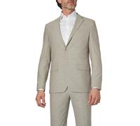 HECHTER PARIS Sakko Herren Regular Fit Schurwoll-Stretch beige, 25