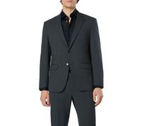 HECHTER PARIS Sakko Herren Regular Fit Schurwoll-Stretch grau, 28