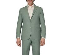 HECHTER PARIS Sakko Herren Regular Fit Schurwoll-Stretch grün, 48