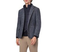 HECHTER PARIS Sakko Herren Slim Fit Schurwoll-Stretch blau, 50