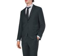 HECHTER PARIS Sakko Herren Slim Fit Schurwoll-Stretch grün, 26