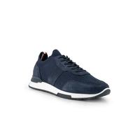 HECHTER PARIS Sneaker Herren Velours blau, 42