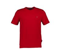 HECHTER PARIS T-Shirt Herren Regular Fit Kurzarm Rundhals Baumwolle rot, S