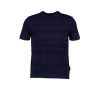 HECHTER PARIS T-Shirt Herren Slim Fit Kurzarm Rundhals blau, M