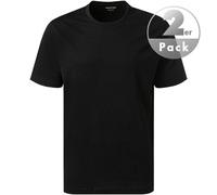 HECHTER PARIS T-Shirts Herren Regular Fit Kurzarm Rundhals Baumwolle schwarz, 3XL