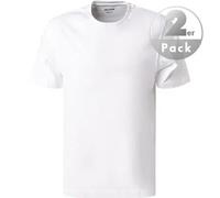 Daniel Hechter - Regular Fit - Doppelpack Herren Kurzarm T-Shirt Crew Neck/Rundhals (100902 76010), Größe:XXL, Farbe:Weiß (10)