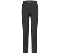 Hechter Paris Tailored Damen Business-Anzughose Modern Fit Schurwollmix, Bekleidungsgröße: 40, Farbe: anthrazit