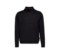 HECHTER PARIS Regular Fit Troyer mit Reißverschluss in Black, Größe XXL