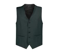 HECHTER PARIS Weste Herren Slim Fit V-Ausschnitt Schurwoll-Stretch grün, 48