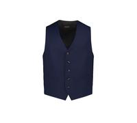 HECHTER PARIS Weste Herren V-Ausschnitt Schurwoll-Stretch blau, 54