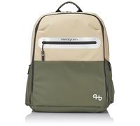 HEDGREN 2 COMP BACKPACK BEIGE/OLIVE Talla Única Unisex Adultos
