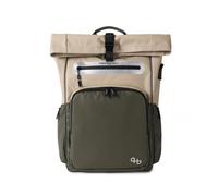 Hedgren CHAIN Roll Up Backpack 15" + RFID Beige/Olive