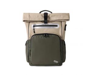 Hedgren CHAIN Roll Up Backpack 15" + RFID Beige/Olive