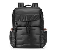 Hedgren Cocoon Billowy Backpack With Flap Black