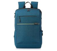 Hedgren DASH Rucksack Herren Damen - Laptop Rucksack 15,6 Zoll mit Smart Sleeve, Wasserabweisend & USB-Kabelführung - 43,5 cm - Legion Blue