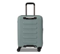Hedgren Grip XS Unisex Cabin Trolley 55 cm - 4-Rollen Hartschalenkoffer mit TSA-Schloss, 39,8 | Grau-Grün
