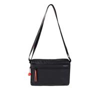 Hedgren Mujer Shoulder Bag MEDIUM RFID, Creased Black/Coral