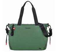 Hedgren SATOSHI Laptop Tote - String Collection Business-Tasche für 14"-Laptop, mit Reißverschlussfächern & Flaschenfächern | (Duck Green)