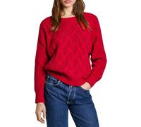 Pepe Jeans Damen Hedra Crew Strickwaren, Rot (Hot Red), L