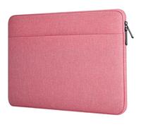 HEDUGO Laptop Hülle mit Zubehörtasche, Gepolstertes Laptop Sleeve Case 15 bis 16 Zoll Kompatibel mit MacBook HP Dell Asus Schutz-Laptophülle für 15“ bis 16“ Chromebook/Notebook/Tablet, Rosa