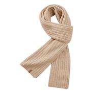 HEEKPEK Schal Damen Rippstrick Strickschal | Merinowolle Mischung Warmer Weich Drapierend Nahtloser Unisex Herbst Winter Alltag Büro Party