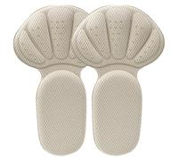 Heel Cushion Insert Pads - Shoe Grip Protectors Anti Slip, High Density Comfort Cushions, Shock Absorbing Foot Care Support Accessories Kit, Secure Fit Heel Liner Pads for Women Men Walking Dancing